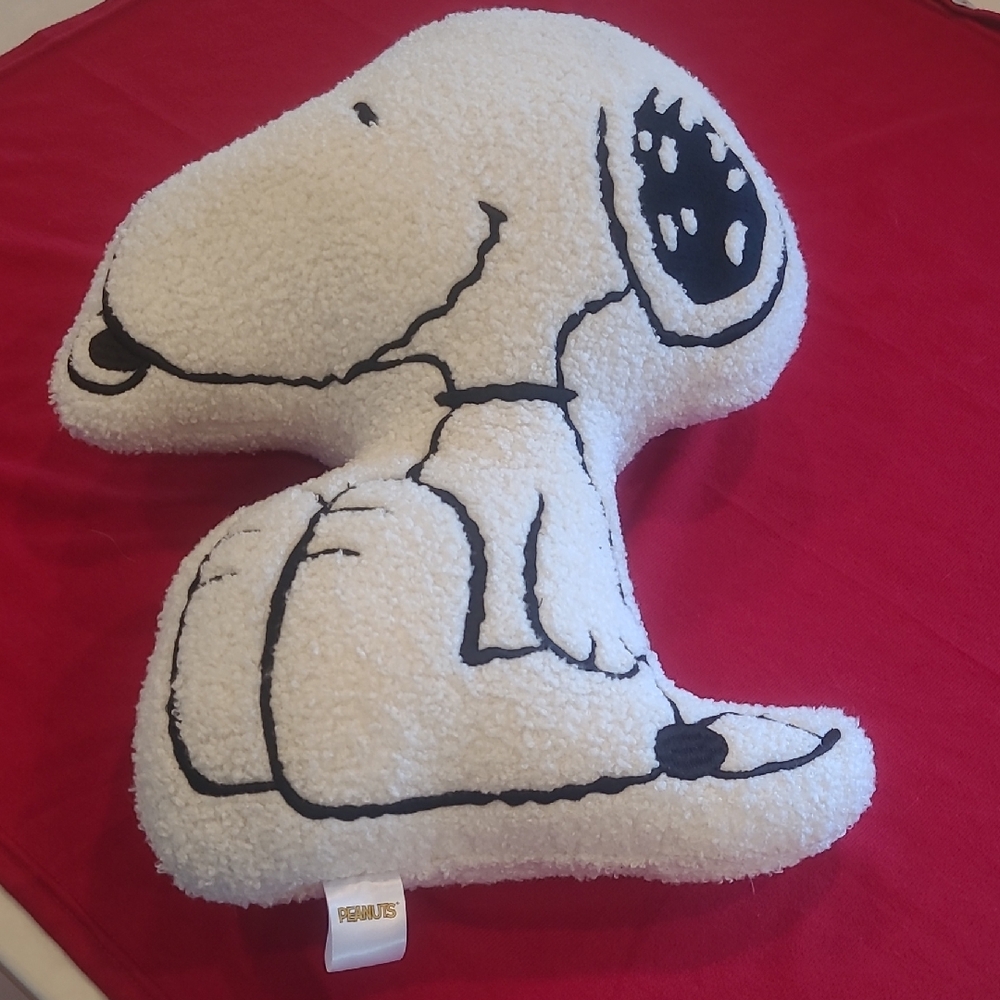 PEANUTS Snoopy Sherpa Throw Pillow